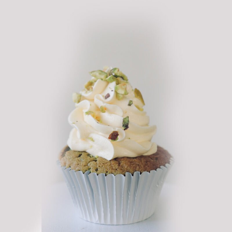 Pistachio cupcake