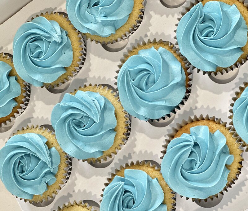 12 Swirl Cupcake box